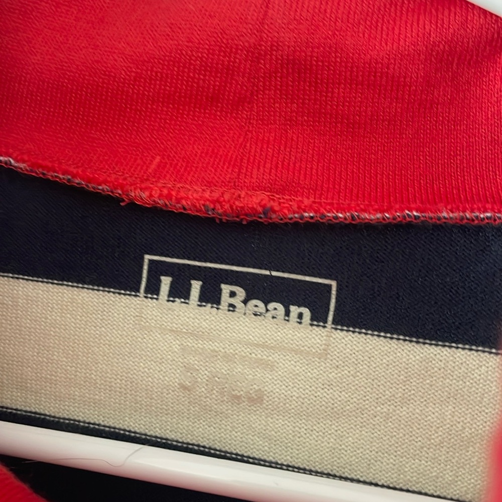 LL bean Hertiage mariner striped top - Picture 4 of 6